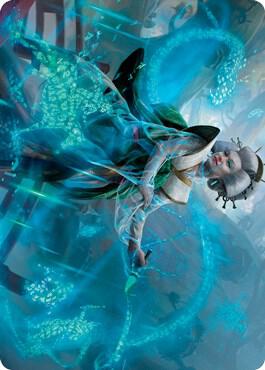 Bearer of Memory Art Card (1) [Kamigawa: Neon Dynasty Art Series]