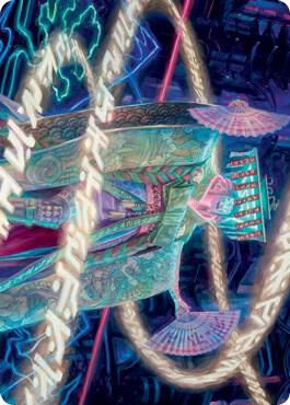 Satsuki, the Living Lore Art Card (5) [Kamigawa: Neon Dynasty Art Series]
