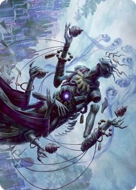 Myojin of Grim Betrayal Art Card (9) [Kamigawa: Neon Dynasty Art Series]