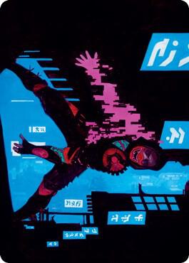 Return to Action Art Card (12) [Kamigawa: Neon Dynasty Art Series]