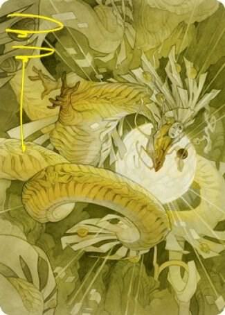 Brilliant Restoration Art Card (Gold-Stamped Signature) (22) [Kamigawa: Neon Dynasty Art Series]