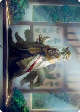 Light-Paws, Emperor's Voice Art Card (23) [Kamigawa: Neon Dynasty Art Series]