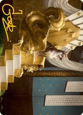 Yoshimaru, Ever Faithful Art Card (Gold-Stamped Signature) (24) [Kamigawa: Neon Dynasty Art Series]