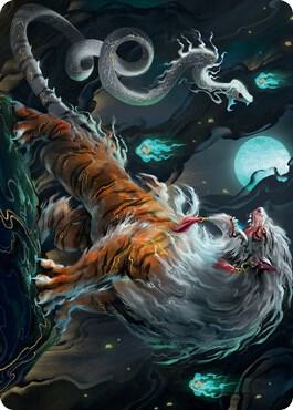 Gloomshrieker Art Card (28) [Kamigawa: Neon Dynasty Art Series]