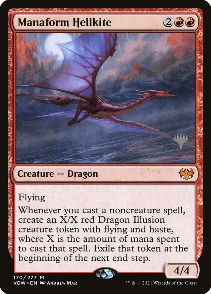 Manaform Hellkite (170) [Kamigawa: Neon Dynasty Promos]