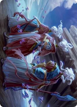 Guardians of Oboro Art Card (30) [Kamigawa: Neon Dynasty Art Series]