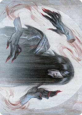 Clawing Torment Art Card (32) [Kamigawa: Neon Dynasty Art Series]