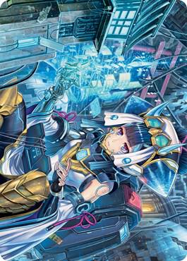 Covert Technician Art Card (51) [Kamigawa: Neon Dynasty Art Series]