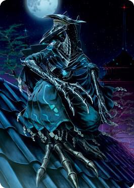 Jin-Gitaxias, Progress Tyrant Art Card (52) [Kamigawa: Neon Dynasty Art Series]