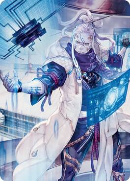 Tameshi, Reality Architect Art Card (53/81) [Kamigawa: Neon Dynasty Art Series]