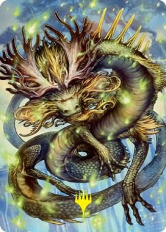 Kura, the Boundless Sky Art Card (Gold-Stamped Signature) (66) [Kamigawa: Neon Dynasty Art Series]