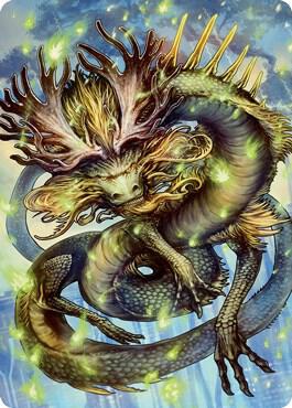 Kura, the Boundless Sky Art Card (66) [Kamigawa: Neon Dynasty Art Series]
