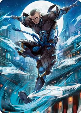 Kaito Shizuki Art Card (70/81) [Kamigawa: Neon Dynasty Art Series]