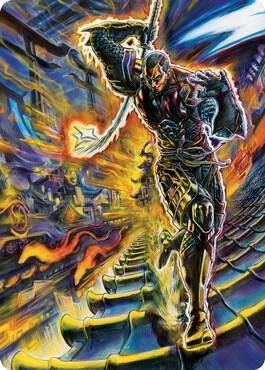 Kaito Shizuki Art Card (71/81) [Kamigawa: Neon Dynasty Art Series]