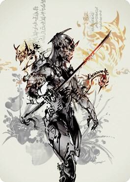 Satoru Umezawa Art Card (73/81) [Kamigawa: Neon Dynasty Art Series]