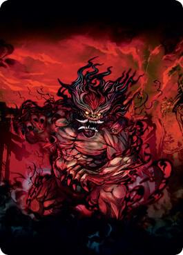 Vessel of the All-Consuming Art Card (77) [Kamigawa: Neon Dynasty Art Series]