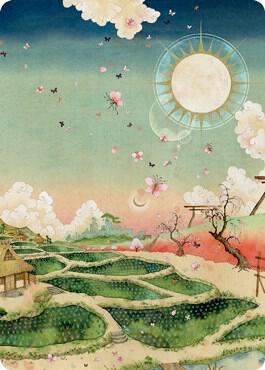 Plains (293) Art Card (79/81) [Kamigawa: Neon Dynasty Art Series]