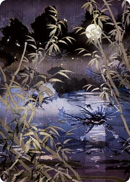 Swamp (297) Art Card (81) [Kamigawa: Neon Dynasty Art Series]