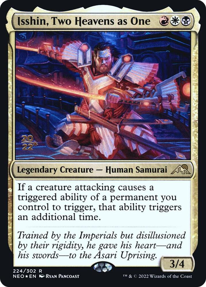 Isshin, Two Heavens as One (224) [Prerelease Cards]