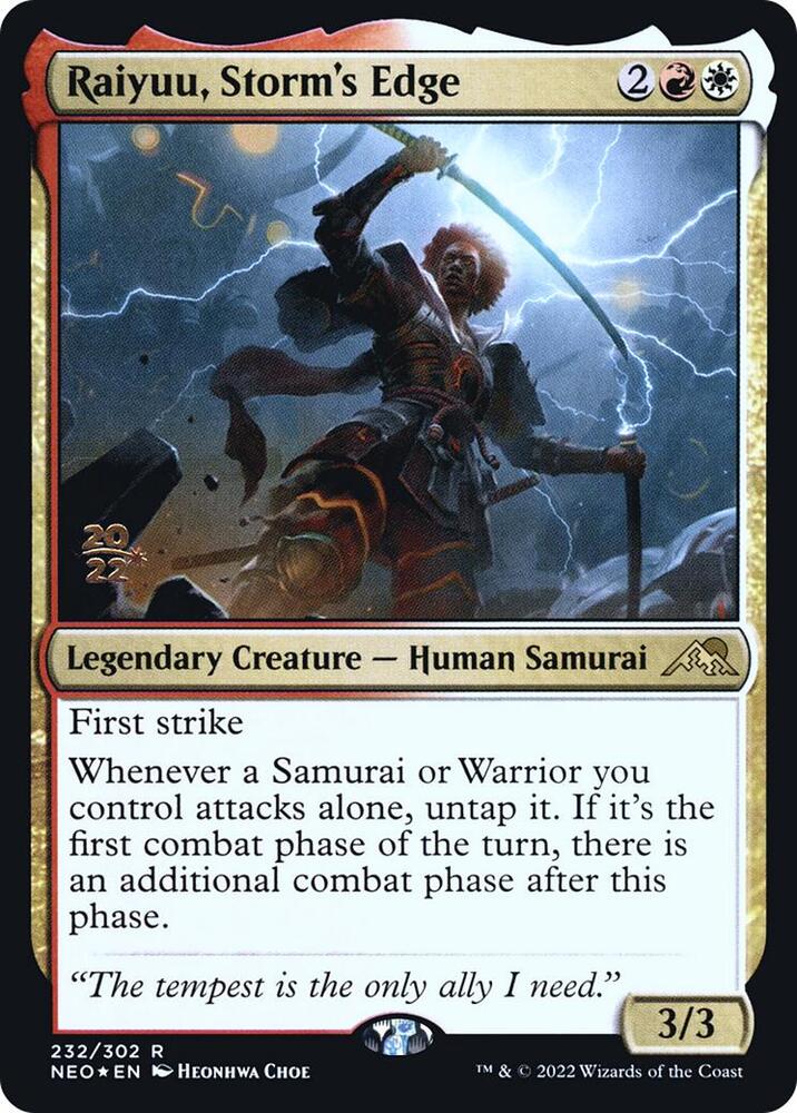 Raiyuu, Storm's Edge (232) [Prerelease Cards]