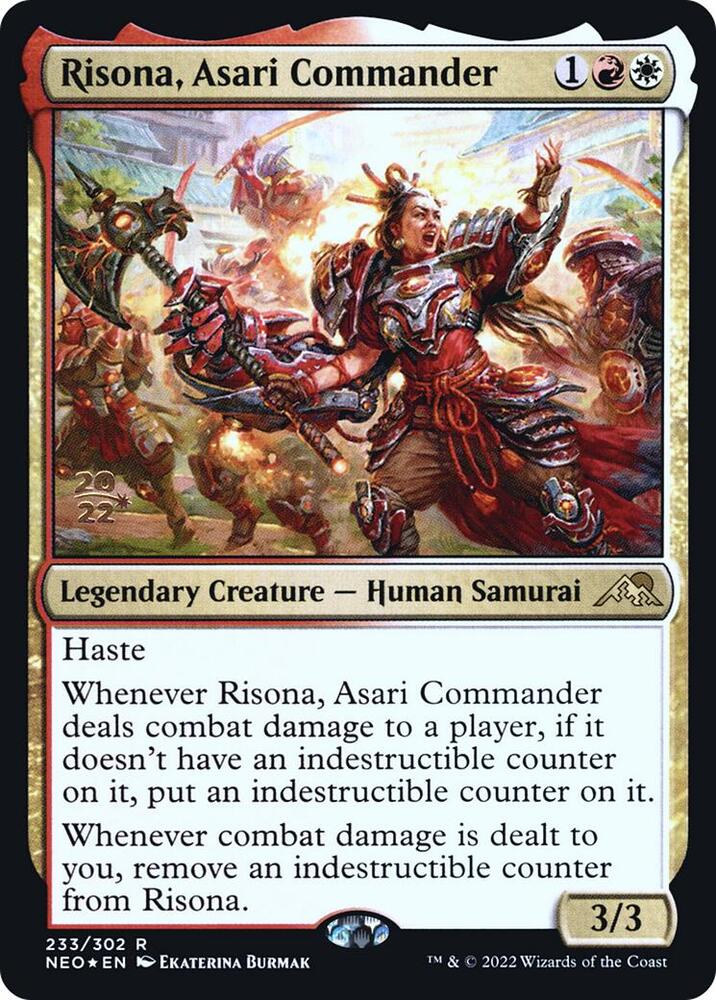 Risona, Asari Commander (233) [Prerelease Cards]