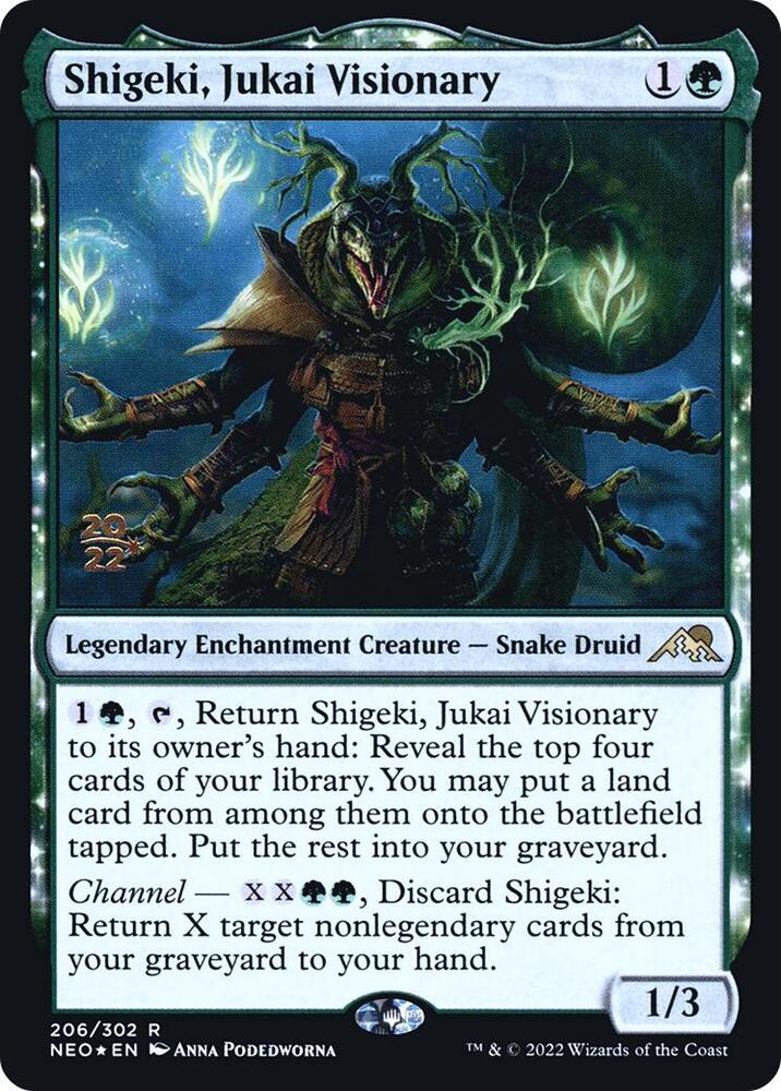 Shigeki, Jukai Visionary (206) [Prerelease Cards]