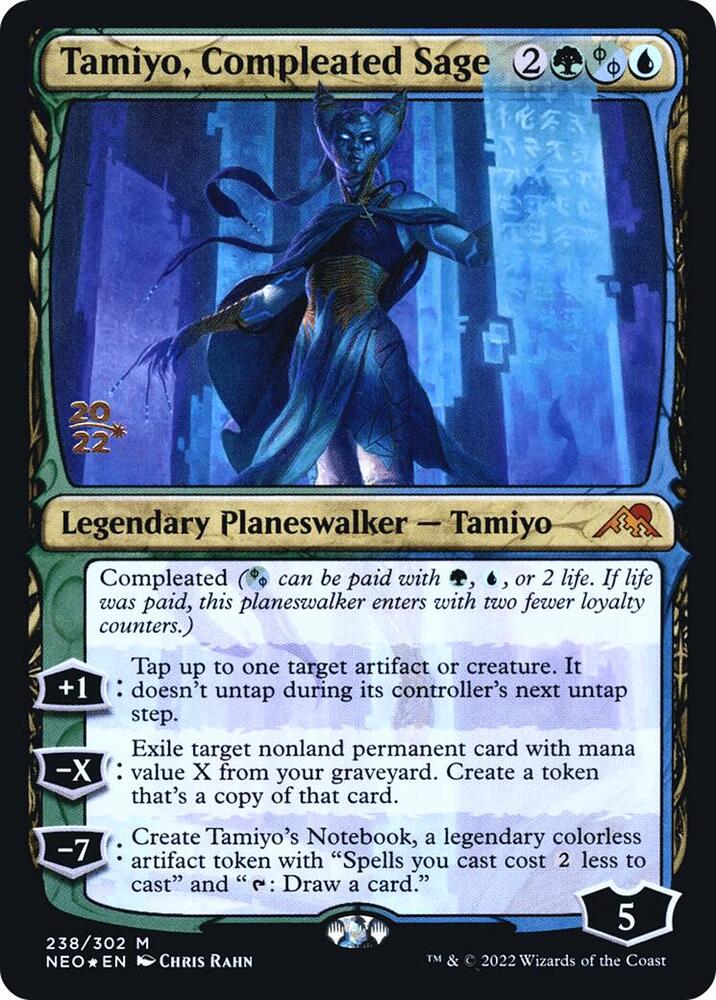 Tamiyo, Compleated Sage (238) [Prerelease Cards]