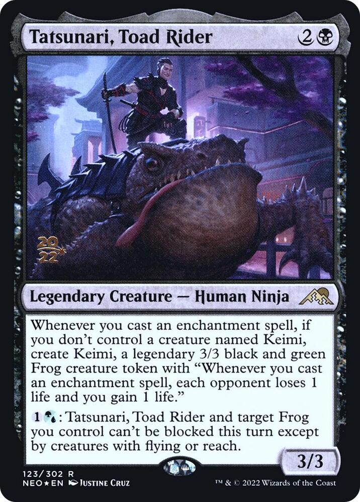 Tatsunari, Toad Rider (123) [Prerelease Cards]