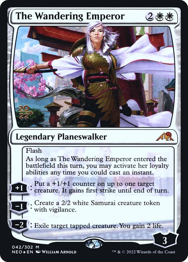 The Wandering Emperor (42) [Prerelease Cards]