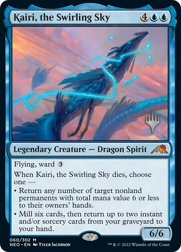 Kairi, the Swirling Sky (60) [Kamigawa: Neon Dynasty Promos]