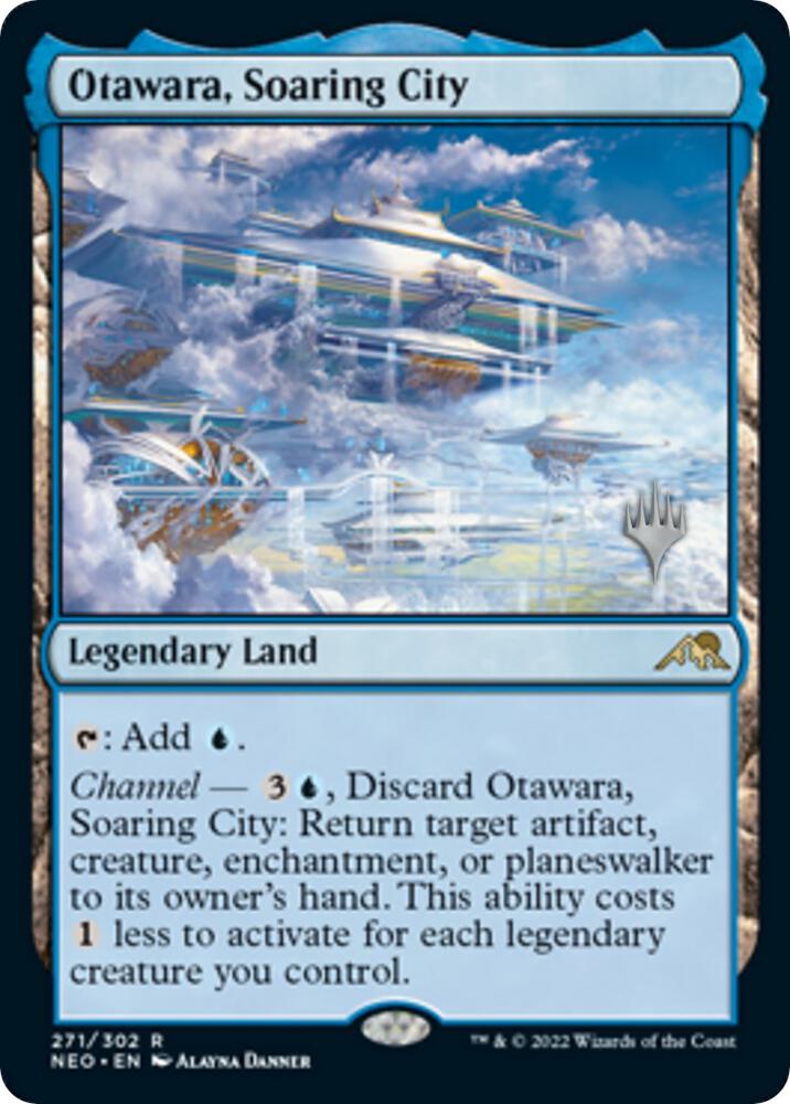 Otawara, Soaring City (271) [Kamigawa: Neon Dynasty Promos]