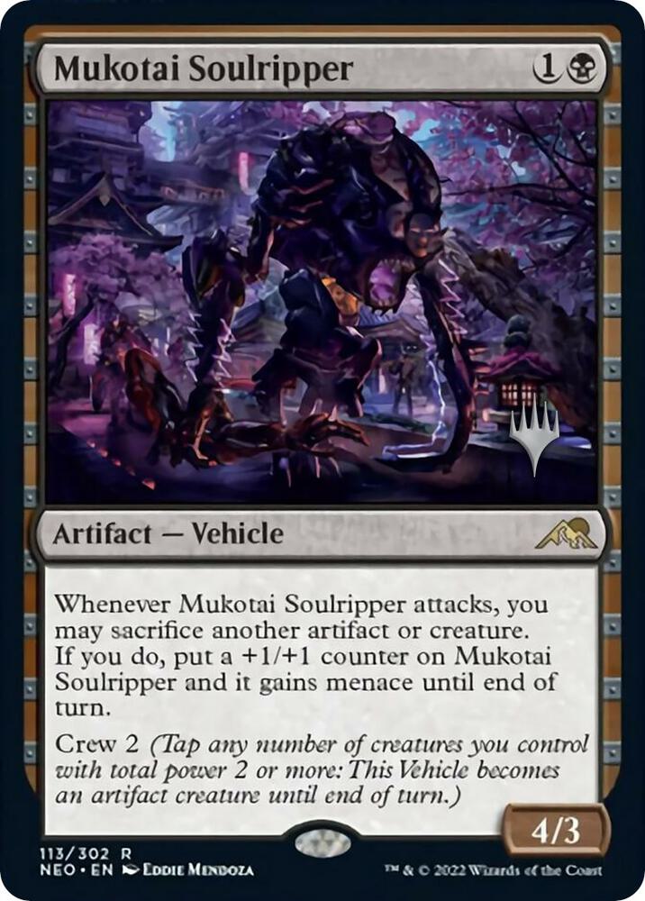 Mukotai Soulripper (113) [Kamigawa: Neon Dynasty Promos]