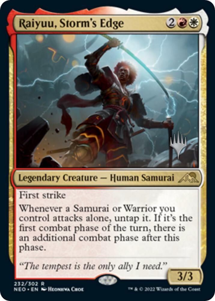 Raiyuu, Storm's Edge (232) [Kamigawa: Neon Dynasty Promos]