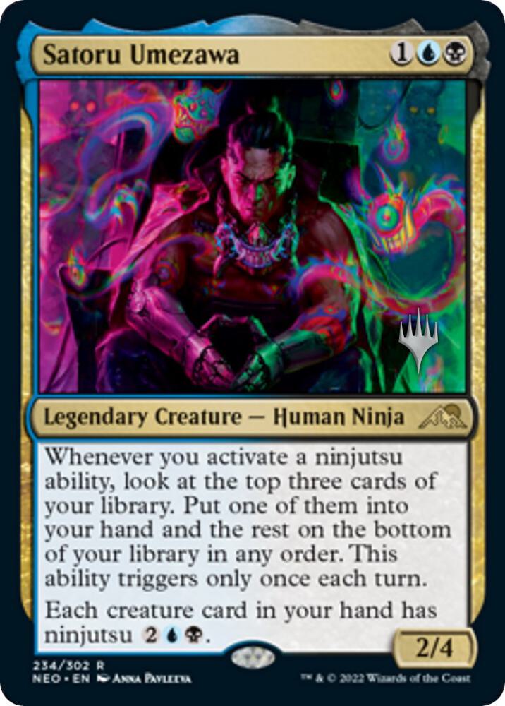 Satoru Umezawa (234) [Kamigawa: Neon Dynasty Promos]