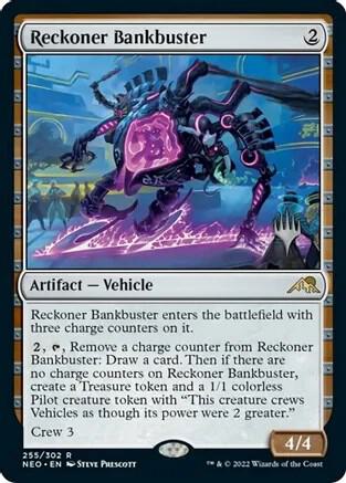 Reckoner Bankbuster (255) [Kamigawa: Neon Dynasty Promos]