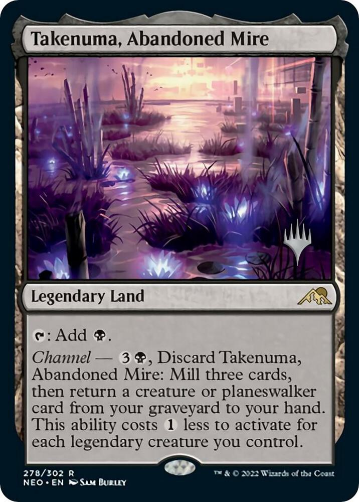 Takenuma, Abandoned Mire (278) [Kamigawa: Neon Dynasty Promos]