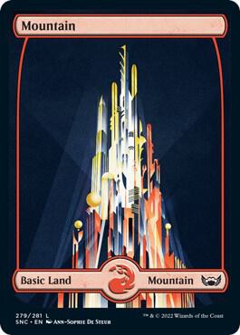 Mountain (279) [Streets of New Capenna] [Full Art]