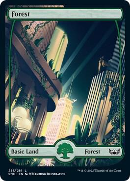 Forest (281) [Streets of New Capenna] [Full Art]