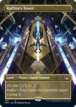 Raffine's Tower (Borderless) (292) [Streets of New Capenna] [Borderless]