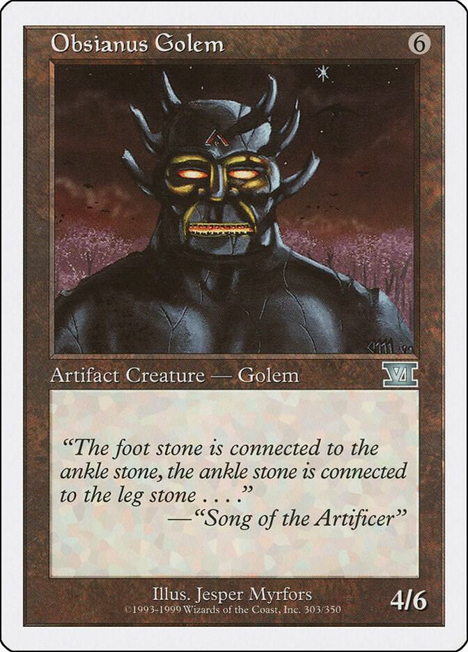 Obsianus Golem (303) [Classic Sixth Edition]