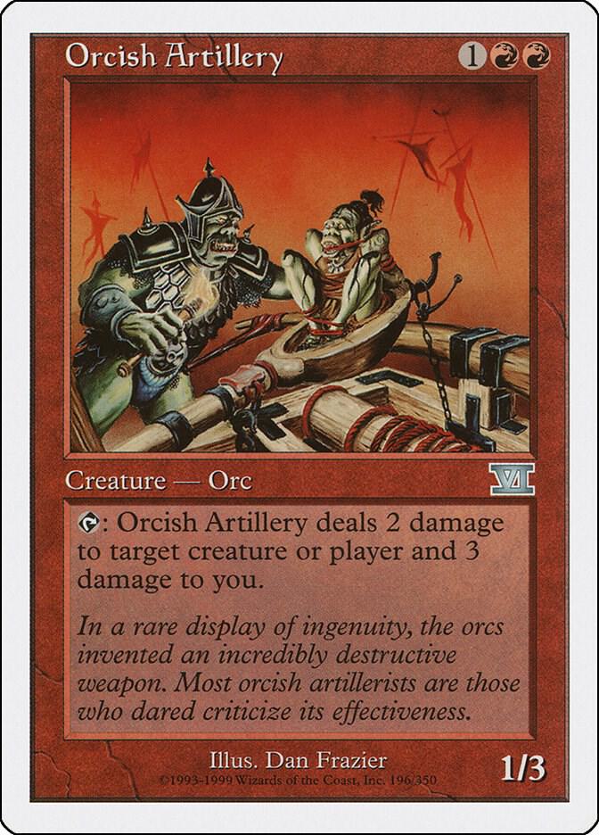 Orcish Artillery (196) [Classic Sixth Edition]