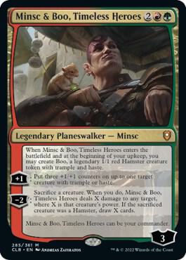 Minsc & Boo, Timeless Heroes (285) [Commander Legends: Battle for Baldur's Gate]