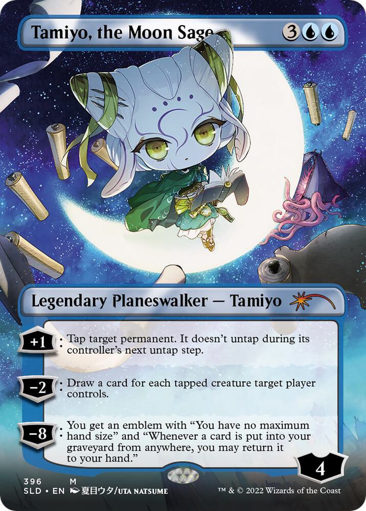 Tamiyo, the Moon Sage (396) [Secret Lair Drop] [Borderless]
