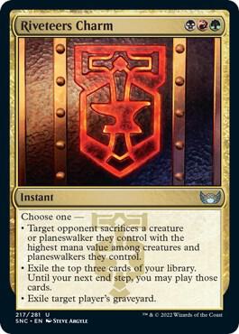 Riveteers Charm (217) [Streets of New Capenna]