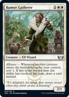 Rumor Gatherer (29) [Streets of New Capenna]