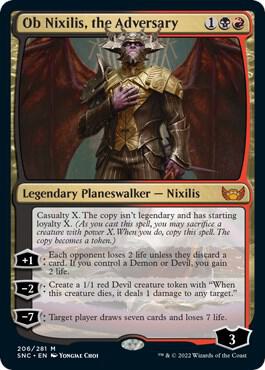 Ob Nixilis, the Adversary (206) [Streets of New Capenna]