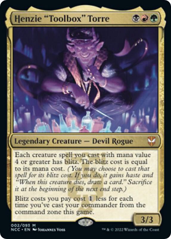 Henzie "Toolbox" Torre (2) [New Capenna Commander]