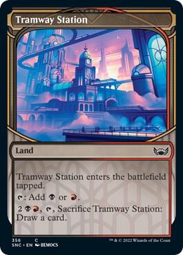 Tramway Station (Showcase) (356) [Streets of New Capenna] [Showcase]