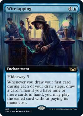 Wiretapping (Extended Art) (415) [Streets of New Capenna] [Extended Art]