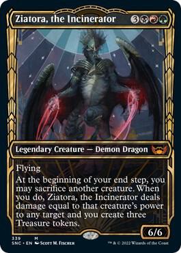 Ziatora, the Incinerator (Showcase) (339) [Streets of New Capenna] [Showcase]